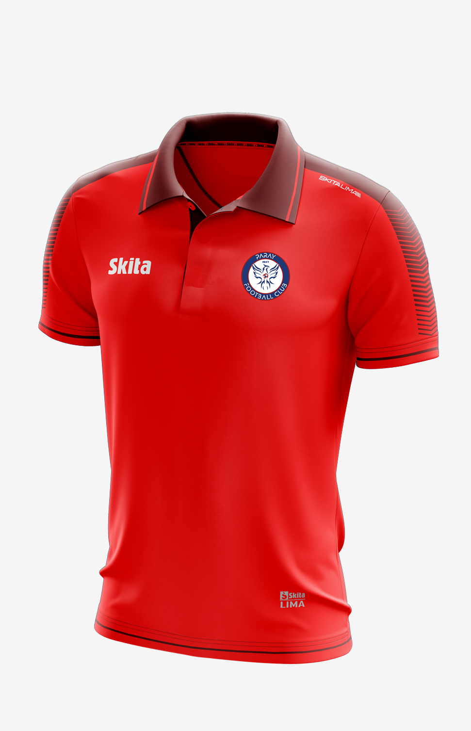 Polo LIMA rouge (Paray FC)